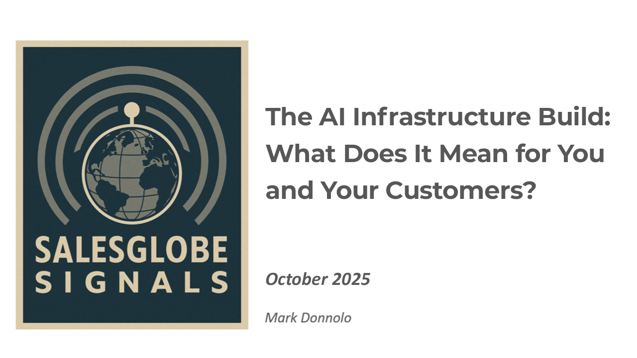 The AI Infrastructure Build: What Does It Mean for You and Your Customers?