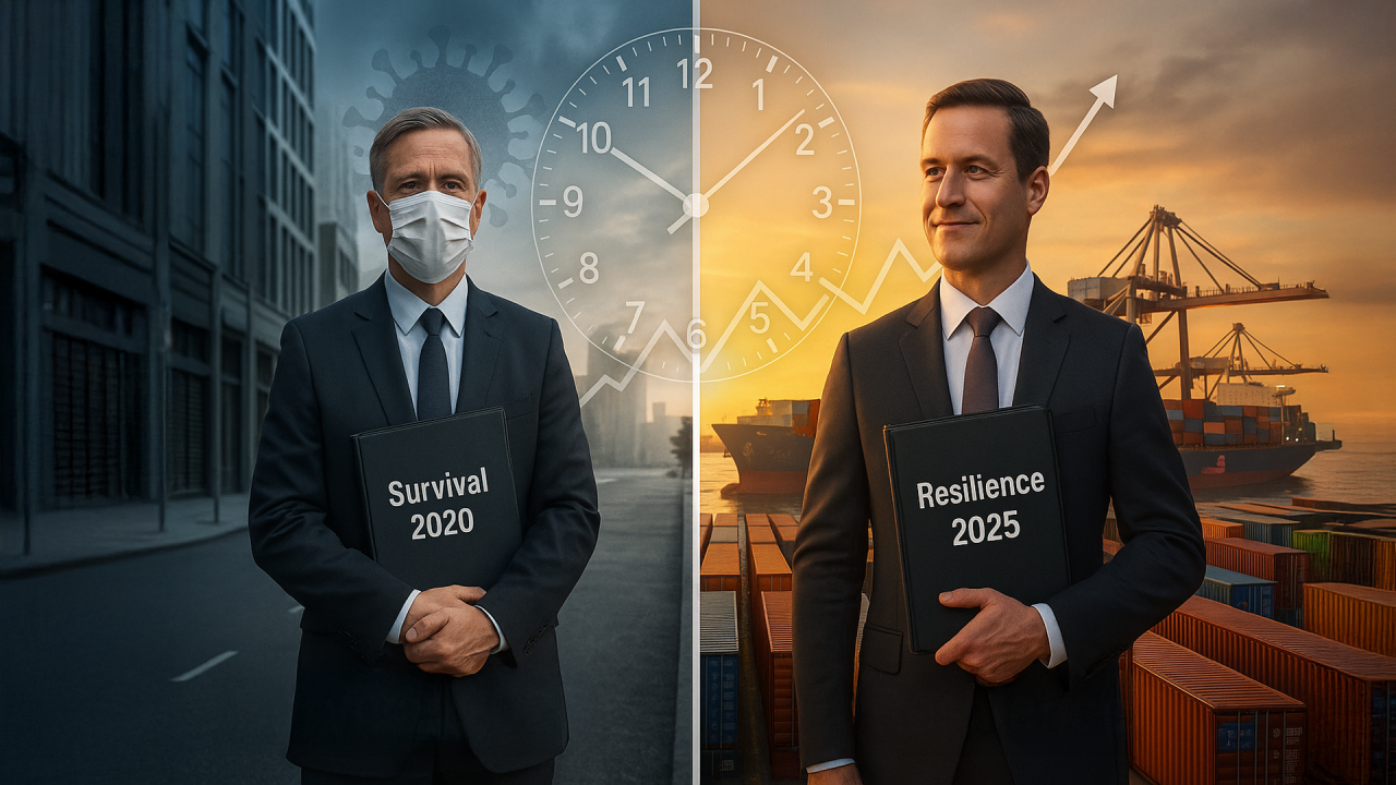 Crisis Playbooks Revisited: What the Pandemic Taught CEOs and How They are Responding Differently (or Not) in 2025