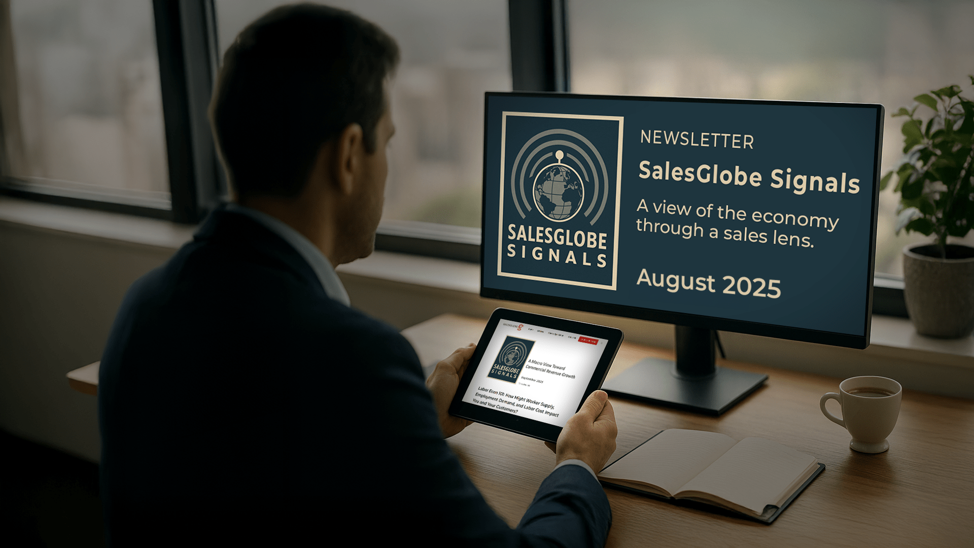 SalesGlobe Signals Featured Image – August 2025 – v1