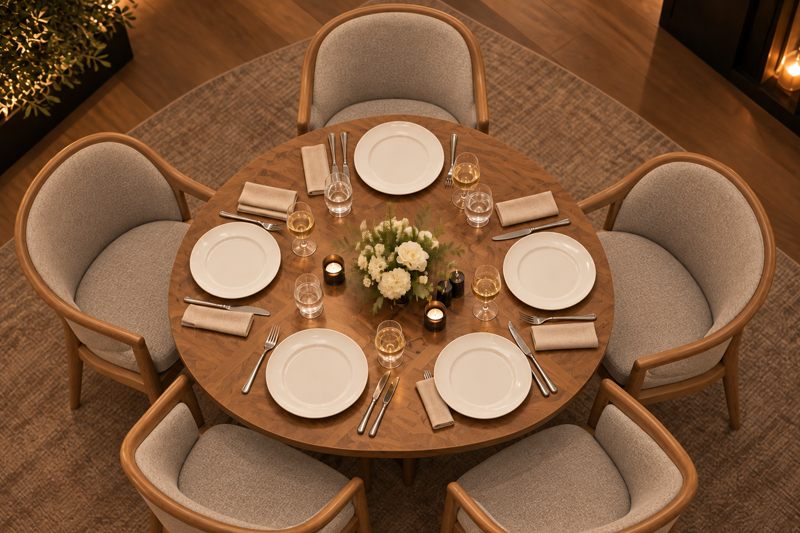 Roundtable place settings